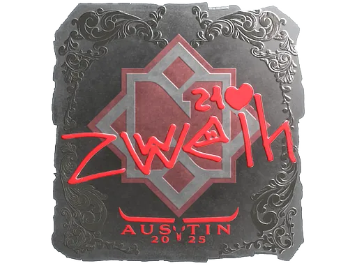 Sticker | zweih (Foil) | Austin 2025