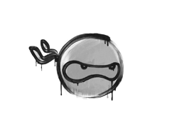 Sealed Graffiti | Ninja (Shark White)