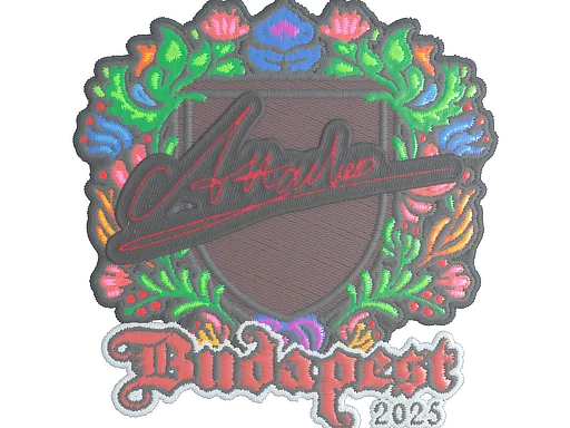 Sticker | Attacker (Embroidered) | Budapest 2025
