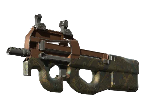 Souvenir P90 | Ancient Earth (Well-Worn)