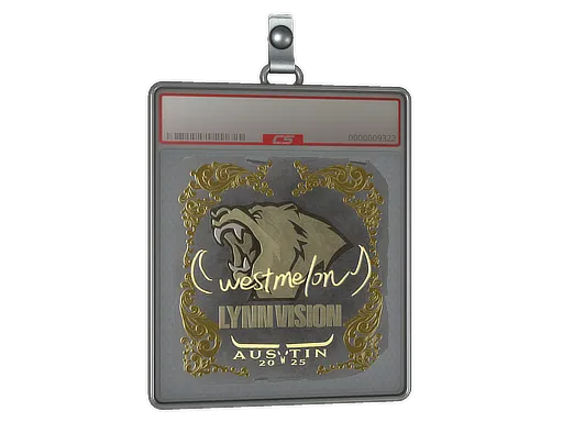 Sticker Slab | westmelon (Gold) | Austin 2025