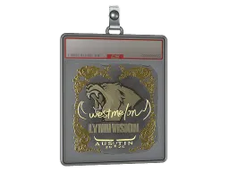 Sticker Slab | westmelon (Gold) | Austin 2025