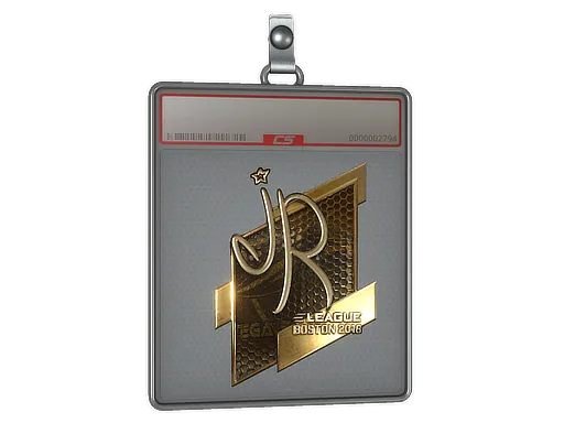 Sticker Slab | jR (Gold) | Boston 2018