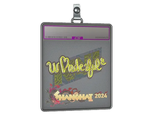 Sticker Slab | w0nderful (Holo) | Shanghai 2024
