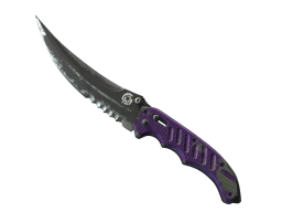 ★ Flip Knife | Ultraviolet (Battle-Scarred)