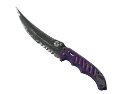 ★ Flip Knife | Ultraviolet (Battle-Scarred)