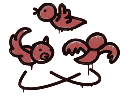 Sealed Graffiti | Dizzy (Blood Red)