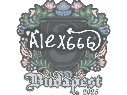 Sticker | alex666 | Budapest 2025