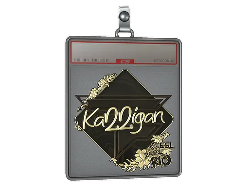 Sticker Slab | karrigan (Gold) | Rio 2022