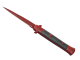 ★ Stiletto Knife | Crimson Web (Well-Worn)