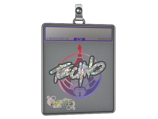 Sticker Slab | Techno4K (Glitter) | Paris 2023