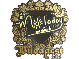 Sticker | molodoy (Gold) | Budapest 2025