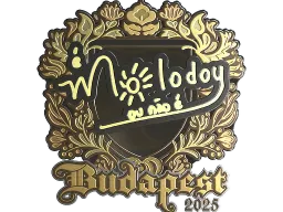 Sticker | molodoy (Gold) | Budapest 2025