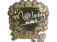 Sticker | molodoy (Gold) | Budapest 2025 CS2 skin