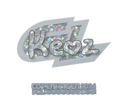 Sticker | Keoz (Glitter) | Copenhagen 2024