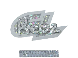 Sticker | Keoz (Glitter) | Copenhagen 2024
