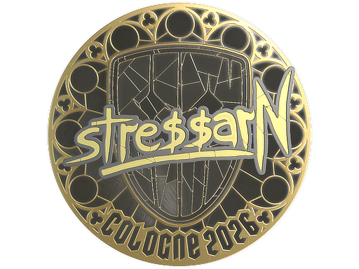 Sticker | stressarN (Gold) | Cologne 2026