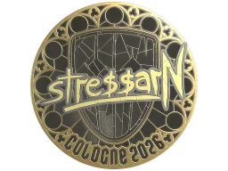 Sticker | stressarN (Gold) | Cologne 2026