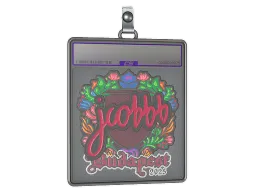 Sticker Slab | jcobbb (Embroidered) | Budapest 2025