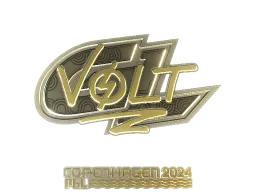 Sticker | volt (Gold) | Copenhagen 2024