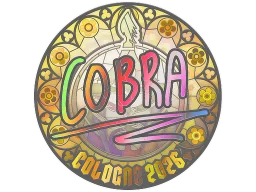 Sticker | cobra (Holo) | Cologne 2026