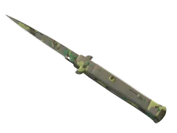 ★ StatTrak™ Stiletto Knife | Boreal Forest (Well-Worn)