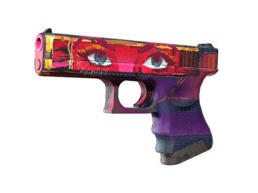 StatTrak™ Glock-18 | Vogue (Well-Worn)