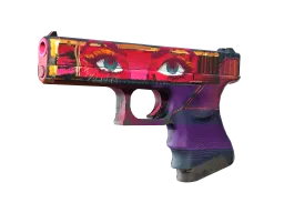 StatTrak™ Glock-18 | Vogue (Well-Worn)