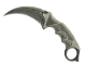 ★ StatTrak™ Karambit | Black Laminate (Battle-Scarred)