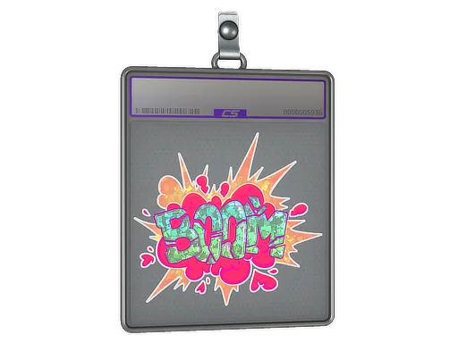 Sticker Slab | Go Boom (Glitter)