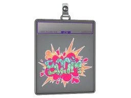 Sticker Slab | Go Boom (Glitter)