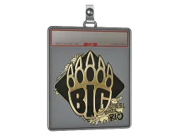 Sticker Slab | BIG (Gold) | Rio 2022