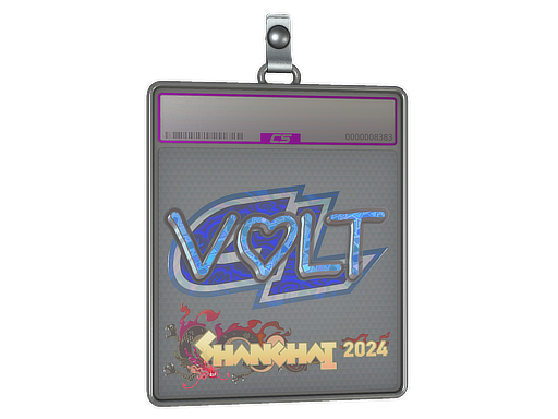 Sticker Slab | volt (Holo) | Shanghai 2024