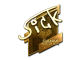 Sticker | SicK (Gold) | Boston 2018