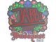 Sticker | jabbi (Embroidered) | Budapest 2025