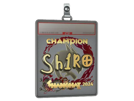 Sticker Slab | sh1ro (Gold, Champion) | Shanghai 2024