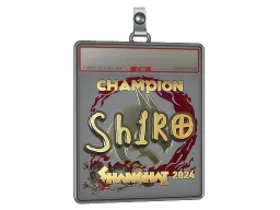 Sticker Slab | sh1ro (Gold, Champion) | Shanghai 2024