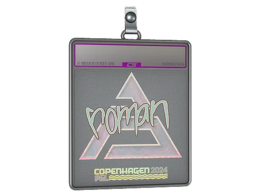Sticker Slab | roman (Holo) | Copenhagen 2024