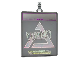 Sticker Slab | roman (Holo) | Copenhagen 2024
