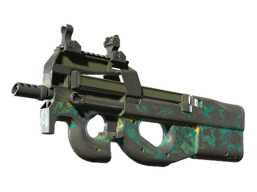 P90 | Mustard Gas (Battle-Scarred)