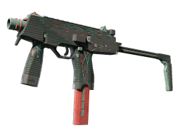 MP9 | Capillary (Battle-Scarred)