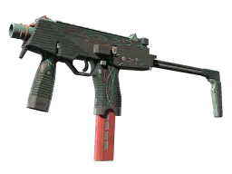 MP9 | Capillary (Battle-Scarred)
