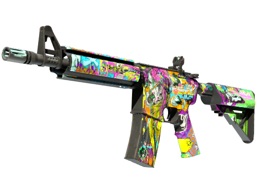 M4A4 | In Living Color (Well-Worn)