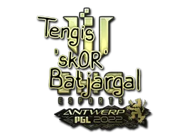 Sticker | sk0R (Gold) | Antwerp 2022