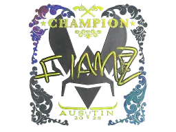 Sticker | FlameZ (Holo, Champion) | Austin 2025