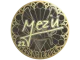 Sticker | mezii (Gold) | Cologne 2026