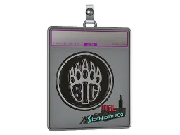 Sticker Slab | BIG (Foil) | Stockholm 2021