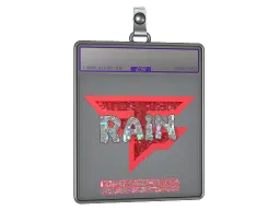 Sticker Slab | rain (Glitter) | Copenhagen 2024