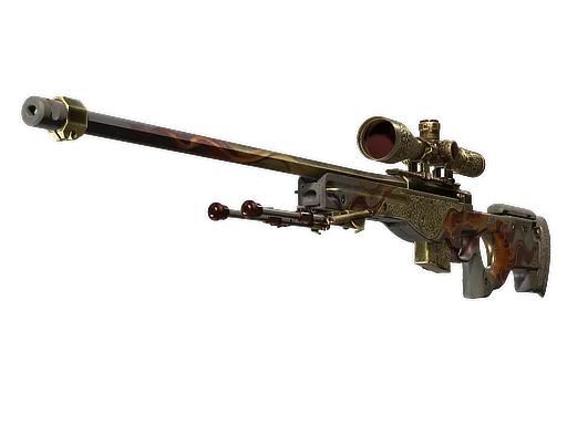 AWP | Sovereign Flame (Well-Worn)