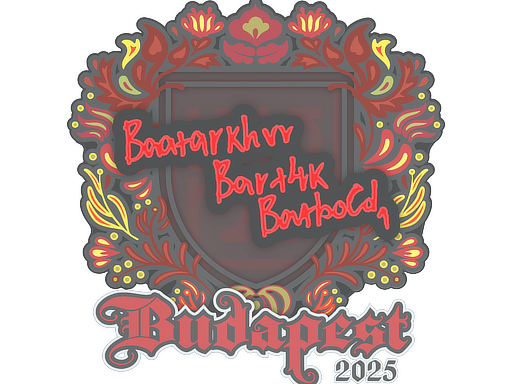 Sticker | Bart4k | Budapest 2025